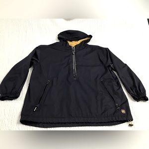 Vintage Starter Hooded Windbreaker Navy Blue